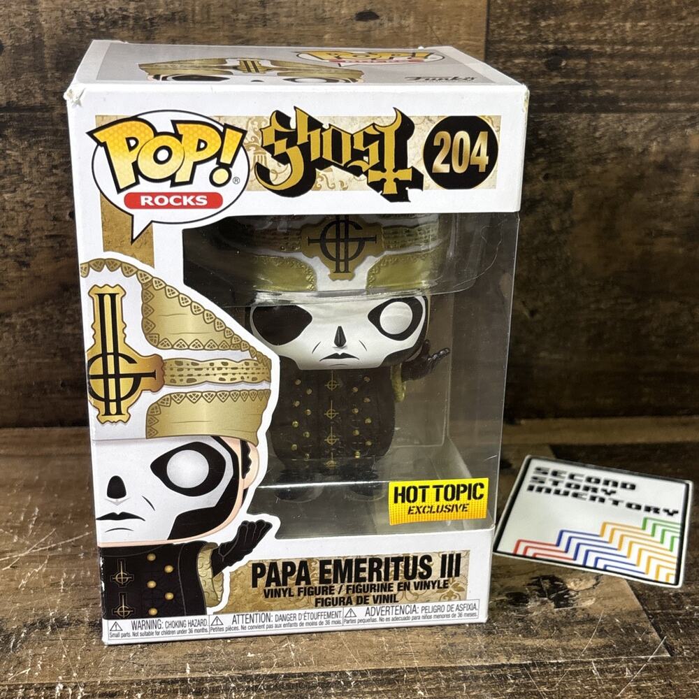 Funko Ghost POP! Rocks Papa Emeritus III Vinyl Figure #204